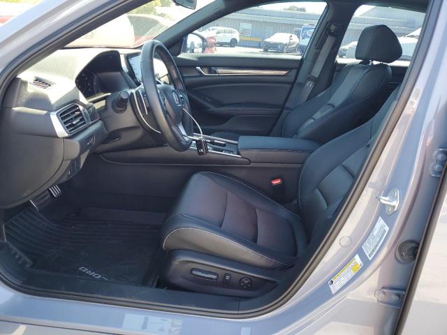 1HGCV2F36NA014984 - 2022 HONDA ACCORD SPORT GRAY photo 7