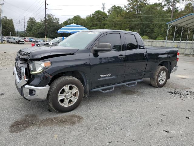 5TFRM5F14KX135128 - 2019 TOYOTA TUNDRA DOUBLE CAB SR/SR5 BLACK photo 1