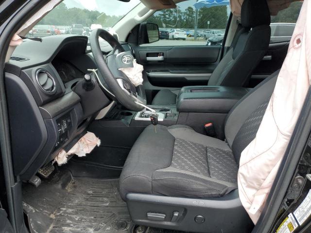 5TFRM5F14KX135128 - 2019 TOYOTA TUNDRA DOUBLE CAB SR/SR5 BLACK photo 7