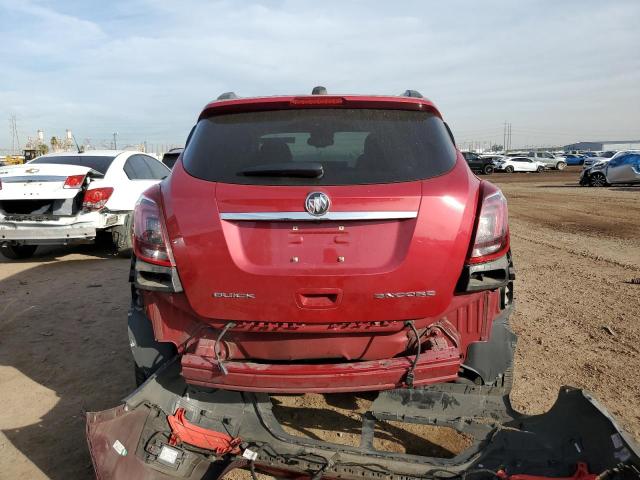 KL4CJCSM1HB094721 - 2017 BUICK ENCORE ESSENCE RED photo 6