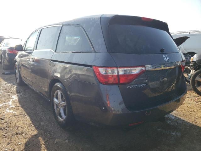 5FNRL5H66BB095396 - 2011 HONDA ODYSSEY EXL GRAY photo 2