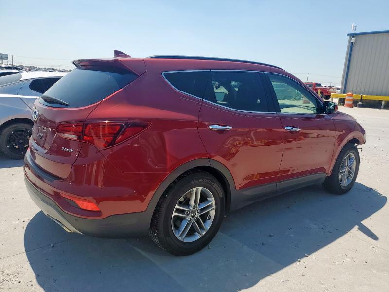 5XYZU3LB6HG495899 - 2017 HYUNDAI SANTA FE S MAROON photo 3