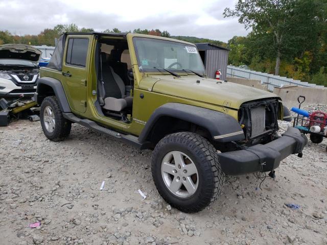 1J4GA39127L140787 - 2007 JEEP WRANGLER X GREEN photo 4