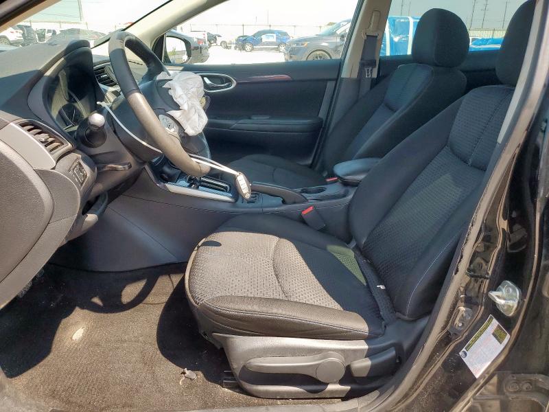 3N1AB7AP4HY400375 - 2017 NISSAN SENTRA S BLACK photo 7