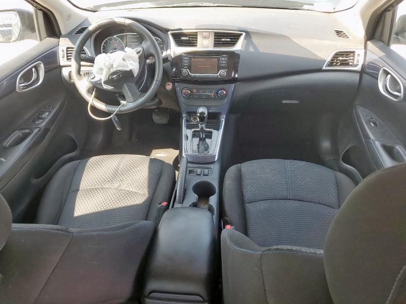 3N1AB7AP4HY400375 - 2017 NISSAN SENTRA S BLACK photo 8