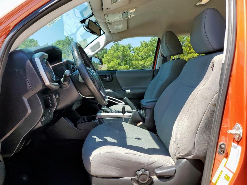 5TFAZ5CN5HX025638 - 2017 TOYOTA TACOMA DOUBLE CAB 橙色 照片 7