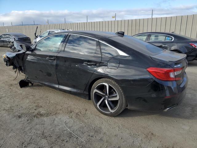 1HGCV2F35KA002725 - 2019 HONDA ACCORD SPORT Noir photo 2