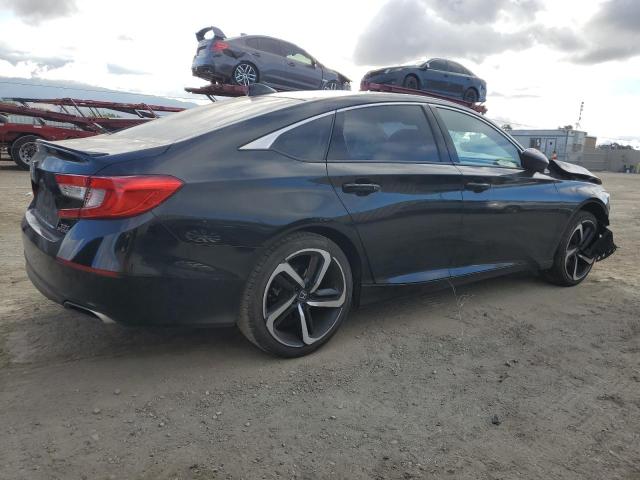 1HGCV2F35KA002725 - 2019 HONDA ACCORD SPORT Noir photo 3