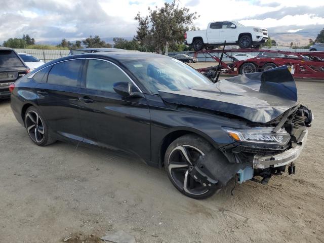 1HGCV2F35KA002725 - 2019 HONDA ACCORD SPORT Noir photo 4