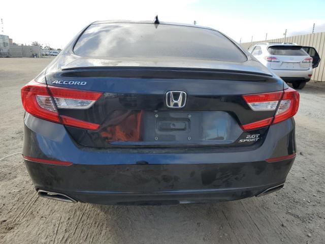 1HGCV2F35KA002725 - 2019 HONDA ACCORD SPORT Noir photo 6