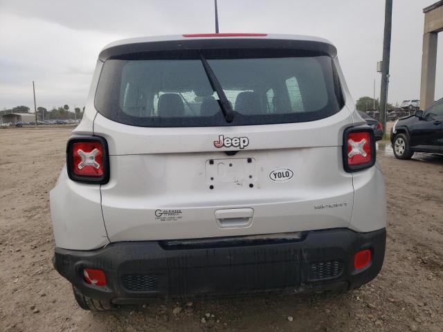 ZACNJAAB5LPL03344 - 2020 JEEP RENEGADE S SILVER photo 6