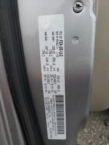 2C4RC1BG5GR252521 - 2016 CHRYSLER TOWN & COU TOURING 银色 照片 13