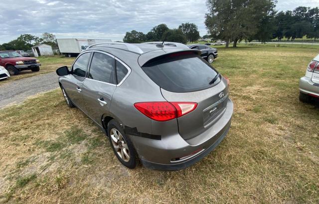 JNKAJ09E18M303243 - 2008 INFINITI EX35 BASE Մոխրագույն լուսանկար 3