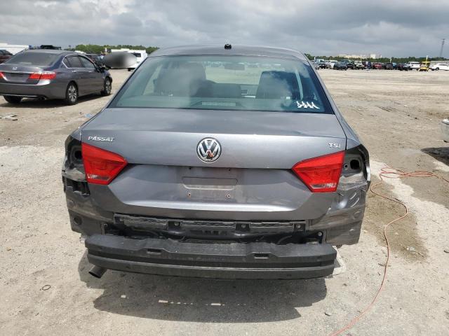1VWAS7A35EC024006 - 2014 VOLKSWAGEN PASSAT S Մոխրագույն լուսանկար 6