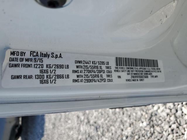 ZFBERFBT1G6B25608 - 2016 RAM PROMASTER CITY SLT 白色 照片 13