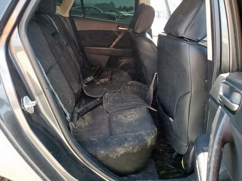 JM1BL1LP8D1745884 - 2013 MAZDA 3 I GRAY photo 10