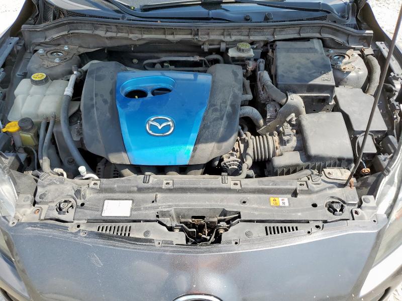 JM1BL1LP8D1745884 - 2013 MAZDA 3 I GRAY photo 11