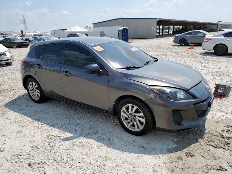 JM1BL1LP8D1745884 - 2013 MAZDA 3 I GRAY photo 4
