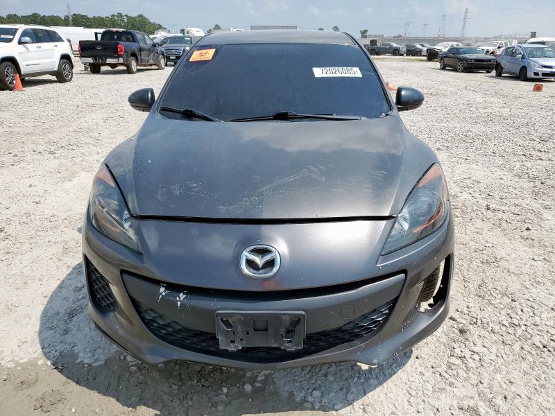 JM1BL1LP8D1745884 - 2013 MAZDA 3 I GRAY photo 5