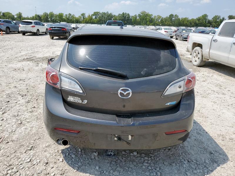 JM1BL1LP8D1745884 - 2013 MAZDA 3 I GRAY photo 6