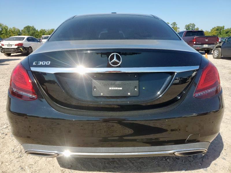 55SWF8DB6KU312264 - 2019 MERCEDES-BENZ C 300 BLACK photo 6