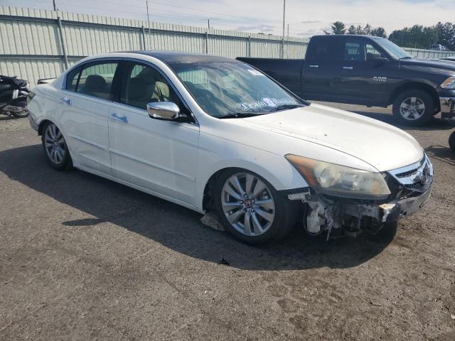 1HGCP3F86BA030447 - 2011 HONDA ACCORD EXL WHITE photo 4