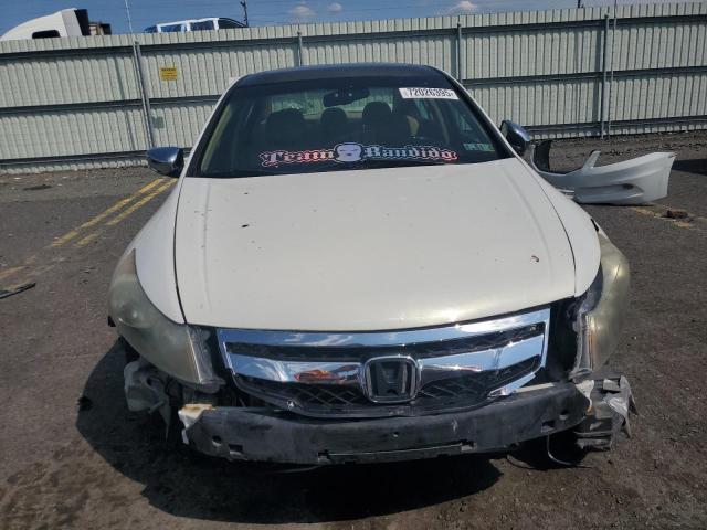 1HGCP3F86BA030447 - 2011 HONDA ACCORD EXL WHITE photo 5