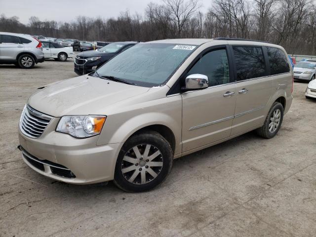 2C4RC1CG9CR386442 - 2012 CHRYSLER TOWN & COU TOURING L BEIGE photo 1