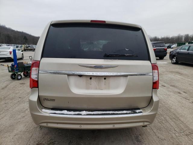 2C4RC1CG9CR386442 - 2012 CHRYSLER TOWN & COU TOURING L BEIGE photo 6