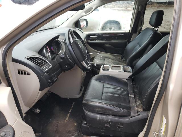 2C4RC1CG9CR386442 - 2012 CHRYSLER TOWN & COU TOURING L BEIGE photo 7