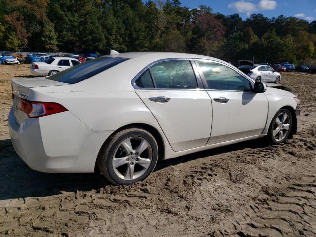 JH4CU2F62AC013744 - 2010 ACURA TSX WHITE photo 3