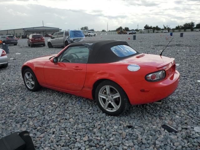 JM1NC25F760113099 - 2006 MAZDA MX-5 MIATA RED photo 2