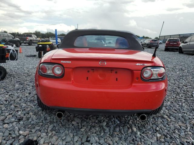 JM1NC25F760113099 - 2006 MAZDA MX-5 MIATA RED photo 6