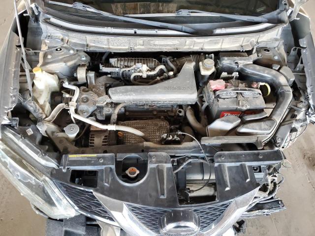 KNMAT2MT2GP661901 - 2016 NISSAN ROGUE S 灰色 照片 11