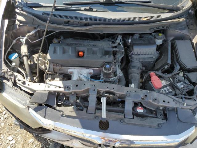 19XFB2F57CE386107 - 2012 HONDA CIVIC LX GRAY photo 11