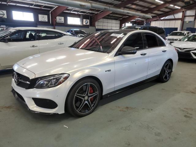 55SWF6EB8GU122086 - 2016 MERCEDES-BENZ C 450 4MATIC AMG WHITE photo 1