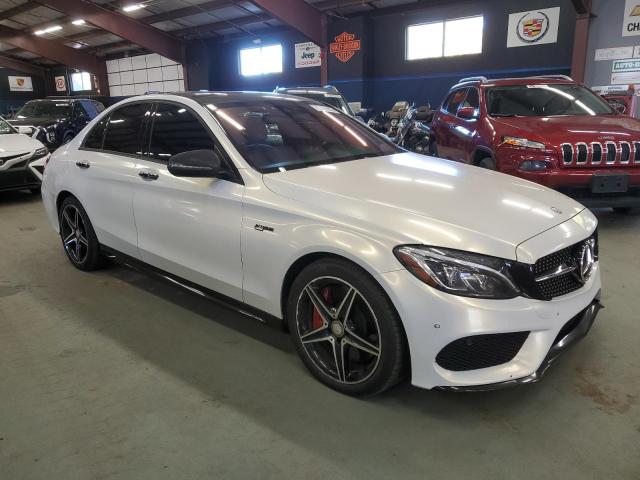 55SWF6EB8GU122086 - 2016 MERCEDES-BENZ C 450 4MATIC AMG WHITE photo 4