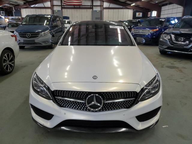 55SWF6EB8GU122086 - 2016 MERCEDES-BENZ C 450 4MATIC AMG WHITE photo 5