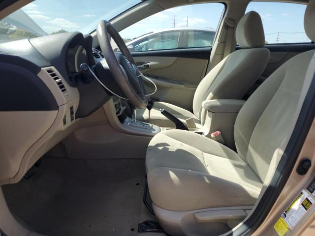 2T1BU4EE8CC852356 - 2012 TOYOTA COROLLA BASE Ոսկեգույն լուսանկար 7