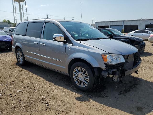 2C4RC1CG5DR785334 - 2013 CHRYSLER TOWN & COU TOURING L SILVER photo 4