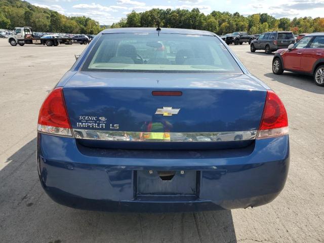 2G1WB58K369272928 - 2006 CHEVROLET IMPALA LS BLUE photo 6