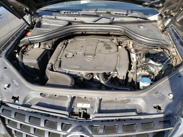 4JGDA5HB7CA042077 - 2012 MERCEDES-BENZ ML 350 4MATIC BLACK photo 11