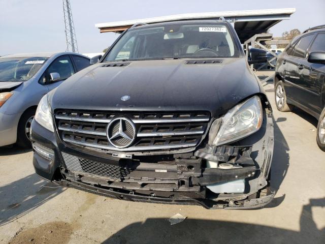 4JGDA5HB7CA042077 - 2012 MERCEDES-BENZ ML 350 4MATIC BLACK photo 5