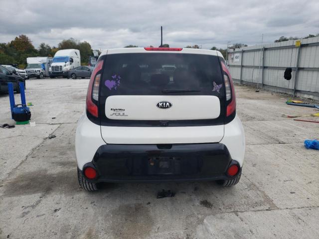 KNDJP3A51G7324930 - 2016 KIA SOUL + WHITE photo 6