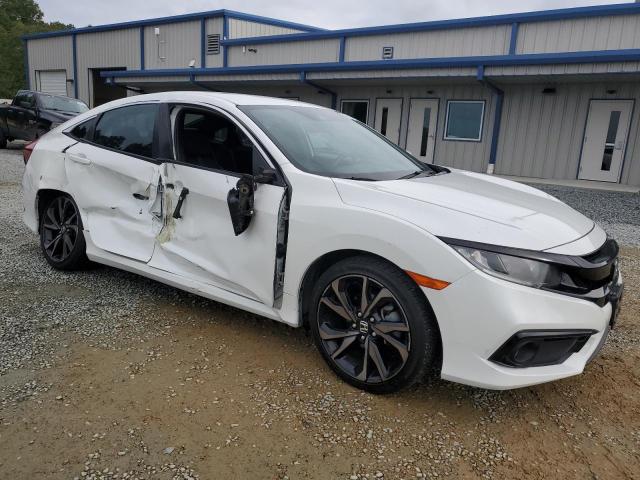 2HGFC2F89KH593884 - 2019 HONDA CIVIC SPORT 白色 照片 4