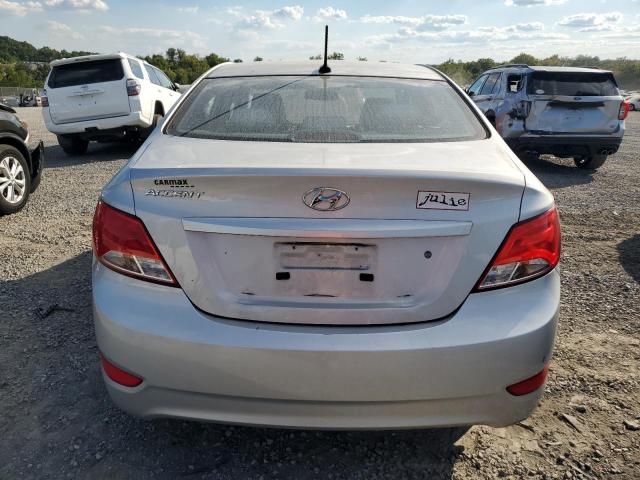 KMHCT4AEXFU803580 - 2015 HYUNDAI ACCENT GLS SILVER photo 6