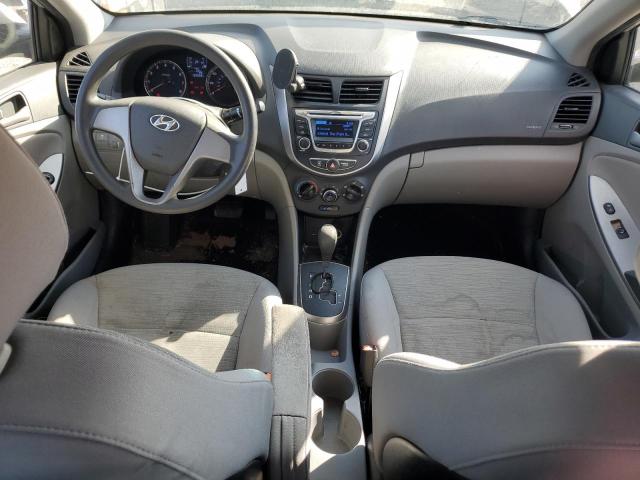 KMHCT4AEXFU803580 - 2015 HYUNDAI ACCENT GLS SILVER photo 8