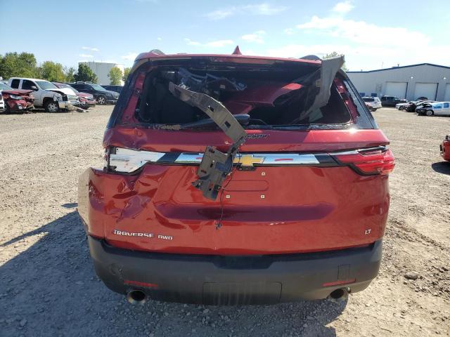 1GNEVGKW0PJ110849 - 2023 CHEVROLET TRAVERSE LT 红色 照片 6