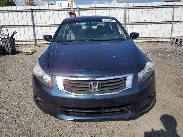5KBCP3F89AB011428 - 2010 HONDA ACCORD EXL BLUE photo 5