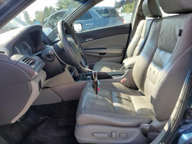 5KBCP3F89AB011428 - 2010 HONDA ACCORD EXL BLUE photo 7